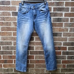 Buffalo David Bitton Men’s Straight Leg Blue Denim Jeans Size 32